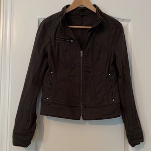 Express dark gray jacket, size 4.